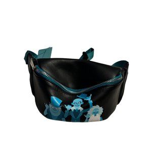 Disney Loungefly Haunted Mansion Hitchiking Ghosts Fanny Pack Black New Tags